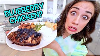 CRAZY BLUEBERRY CHICKEN RECIPE!