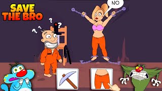 Oggy Try To Solve Hard Puzzle | In Save The Bro Game | Puzzle Game | Oggy Game screenshot 5