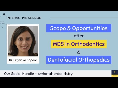 What To Do After Mds In Orthodontics