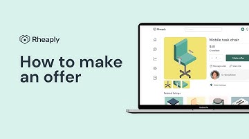Rheaply tutorials - How to make an offer
