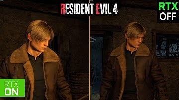 Ray Tracing ON vs OFF // Resident Evil 4 Remake