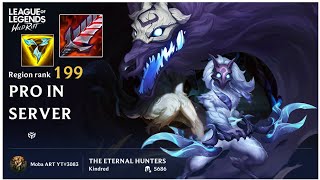 That's how Top 200 Kindred always carry 🔥 | kindred Build & Rune For Patch 5.1a