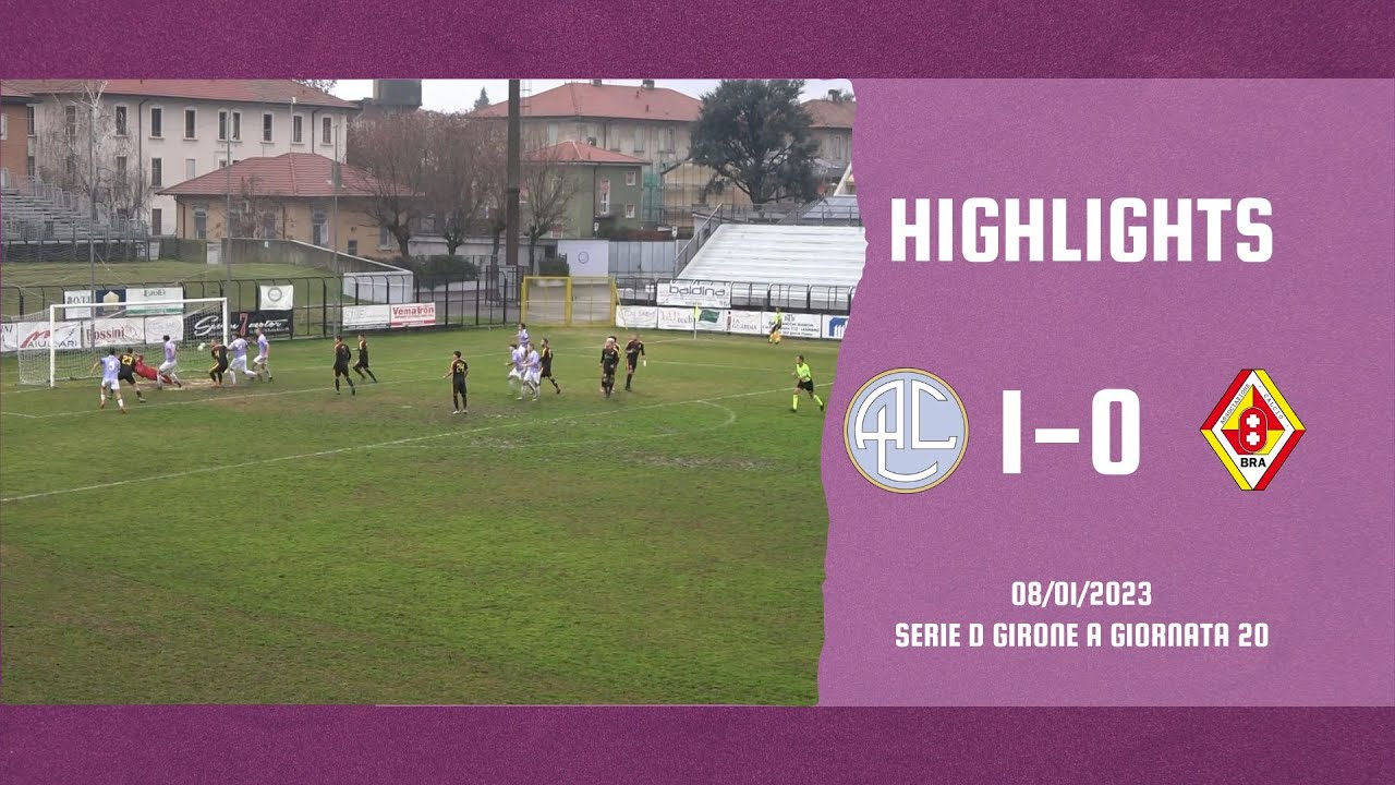 20° giornata Legnano Bra YouTube