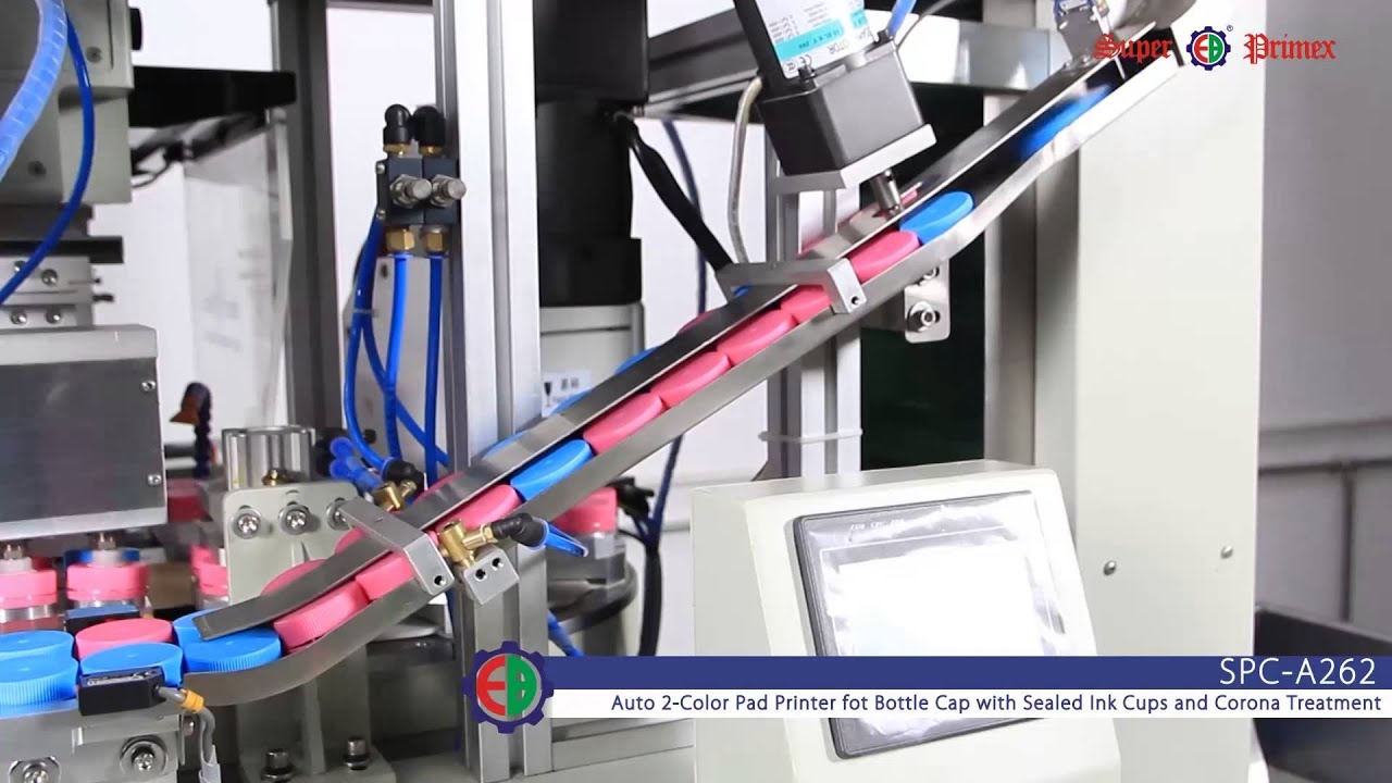 Automatic aluminum plastic bottle cap printing machine, bottle cap pad