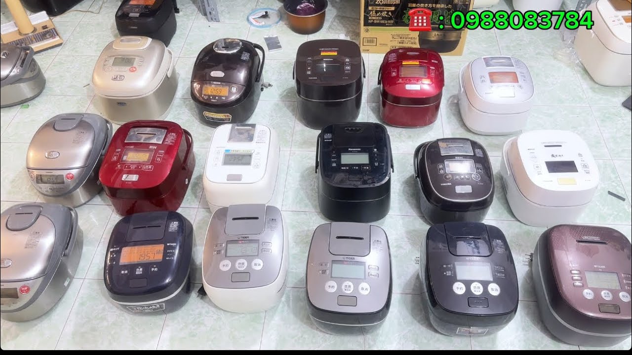 Giới Thiệu & Báo Giá Chi Tiết Các Mẫu Nồi Cơm Nội Địa Nhật Vừa Về | Bếp Nhật
