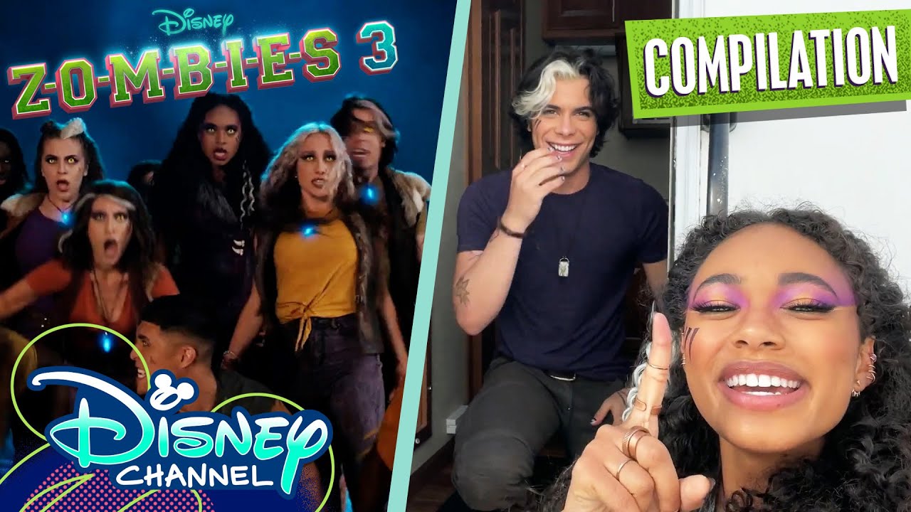 Every ZOMBIES 3 Day In My Life | Compilation | @disneychannelmusic Every ZOMBIES 3 Day In My Life | Compilation | @disneychannelmusic