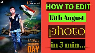 PicsArt 15 august photo editing tutorial in PicsArt step by step - Independence editing screenshot 3