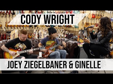 cody-wright,-joey-ziegelbaner-&-ginelle-at-norman's-rare-guitars