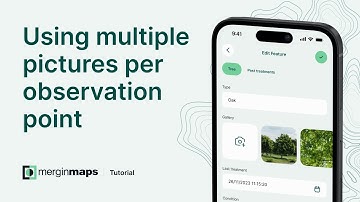 Mergin Maps tutorial - Using multiple pictures per observation point
