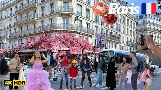 16 October 2024 France 🇫🇷 paris 4K HDR walking video Best attractions in Paris best Autumn 🍂 season