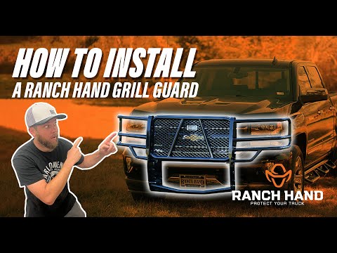 How To Install a Ranch Hand Grill Guard on a 2022 Chevy Silverado