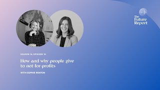 How and why people give to not-for-profits
The charities and not-for-profit sector is a significant contributor to Australia. For decades, charities have been making an impact and caring for those in need. The operating environment for organisations, however, is increasingly complex. Organisations are navigating technological change, tightening regulations and reporting, demographic and generational change, and cost-of-living pressures, which are altering the giving landscape. Understanding the psyche of donors, therefore, is critical to ensuring sustainability
and future impact.
In this weeks episode and to wrap up Season 14, our host,Ashley Fell, sits down with McCrindles Managing Director, Sophie Renton, to discuss some brand-new research about how and why people give to not-for-profits.
Download the NFP landscape infographic here:
https://mccrindle.com.au/resource/infographic/nfp-landscape-2025/ How and why people give to not-for-profits
