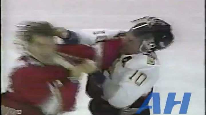 OHL Jan. 29, 1994 Paul Rushforth,BEL v Chad Grills...
