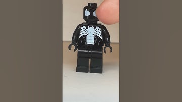 how to build symbiote spider man as a minifigure