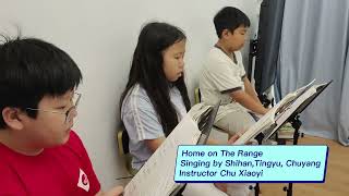 Home on the Range, ABRSM Song Book Grade 1 singing by SingArts DSA vocal class Teacher Chu Xiaoyi