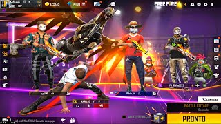 FINGI SER BOOT e USEI O NOVO EMOTE DO CAVALO NO FREE FIRE!