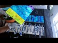 (29) Yupo and Alcohol Inks Collage and Resin