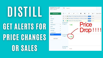 Distill Web Monitor for price change alerts on any website