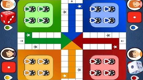 Ludo : The Dice Game. 4 Player Match.
