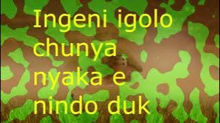 Obedo Nade Sweetie lyrics video - Amiso Thwango Wema Record