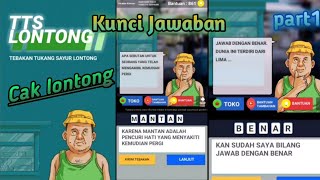 Kunci jawaban cak lontong||tts lontong #part1 screenshot 5