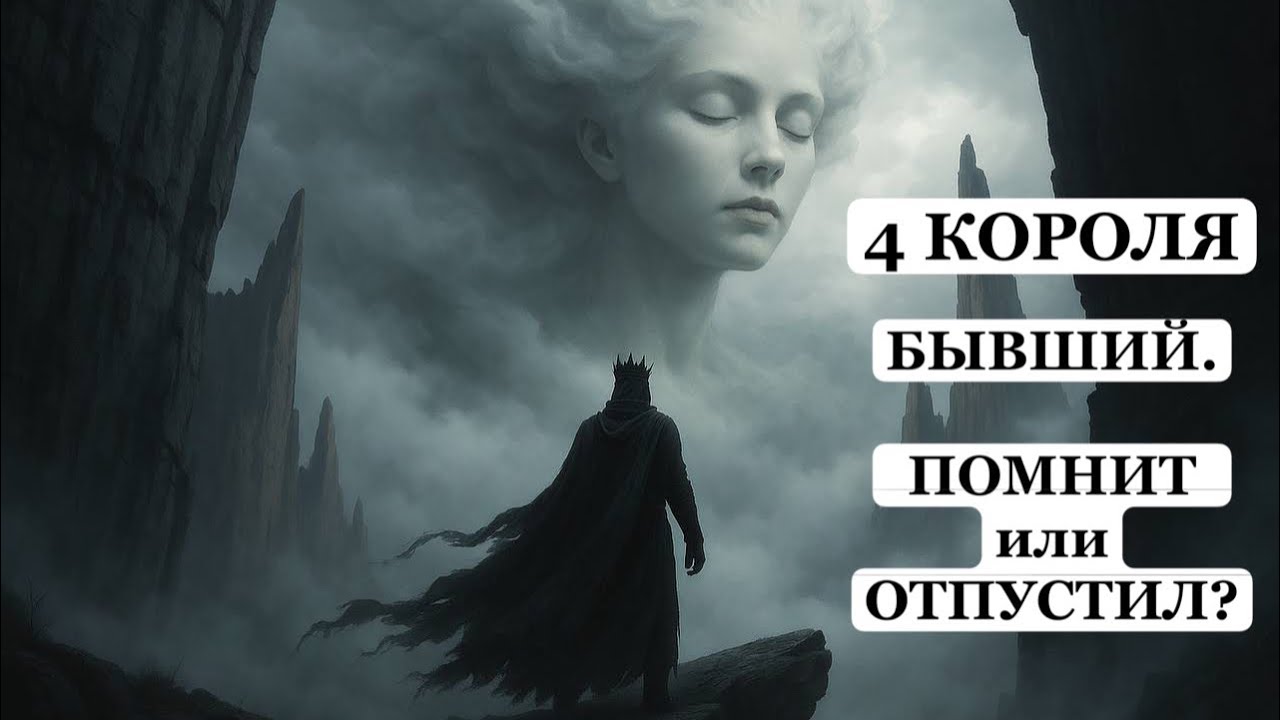 ТАРО Расклад онлайн 4 Короля 👑 Бывший. Помнит или Отпустил?🔮