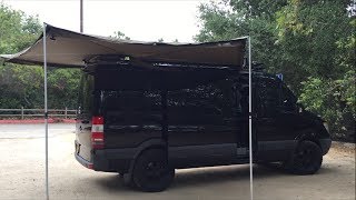 Sprinter Van FOXWING Awning Install Part 2