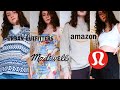 New Year, New Clothes: Haul for 2021- Madewell, Urban Outfitters, Lululemon &amp; Amazon!