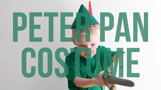 Disneys Peter Pan No Sew Halloween Costume For Kids