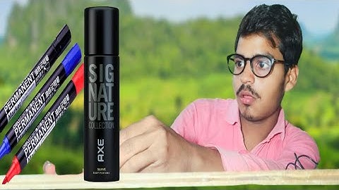 how to remove marker by writing। oil permanent marker #experiment #viral #trending #youtube