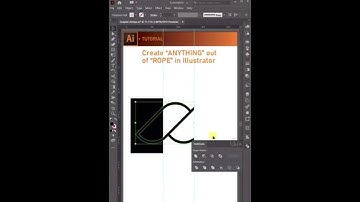Rope Pattern Tutorial - Adobe Illustrator Part 15#design #rainbow #tutorial #illustrator