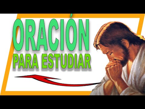 ✏️ ORACIÓN para ESTUDIAR y concentrarse 🙏 (Antes de comenzar el ESTUDIO)