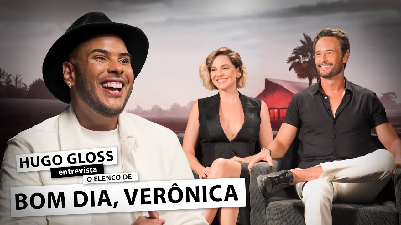 Hugo Gloss entrevista Tainá Müller e Rodrigo Santoro sobre “Bom Dia, Verônica”