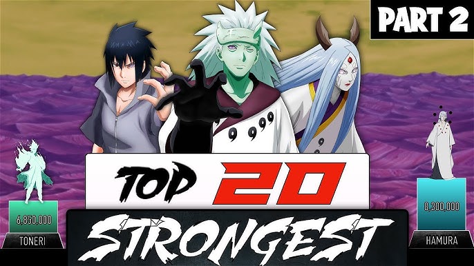 TOP 20 STRONGEST NARUTO SHIPPUDEN CHARACTERS 2023 - Part 1