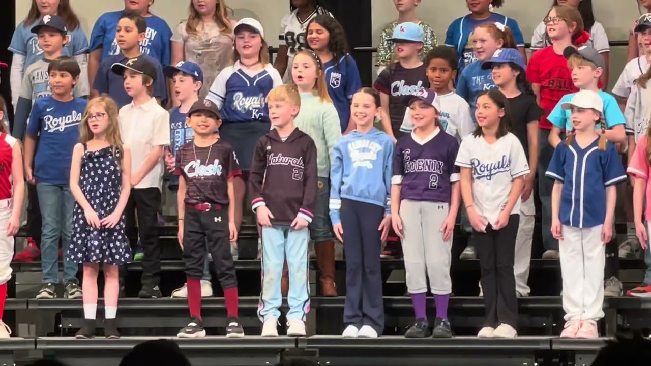 Owen’s music program.  March 5, 2026 at Staley High School.  Owen in brown “Naturals” shirt.