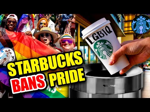Woke MELTDOWN as Starbucks BANS Pride Displays!!!