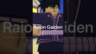 Raion-Gaiden, Shindo Life Wiki