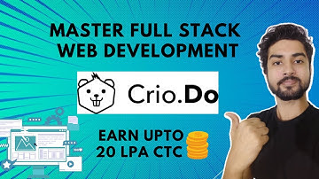 Master Full Stack Development with Crio | Earn upto 20LPA+