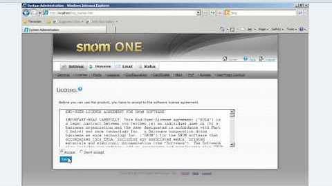 Part 1 - Installing snom ONE Windows Phonesystem