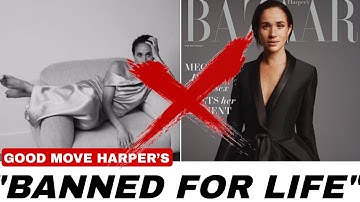 Meghan Markle levenslang verbannen van Harper