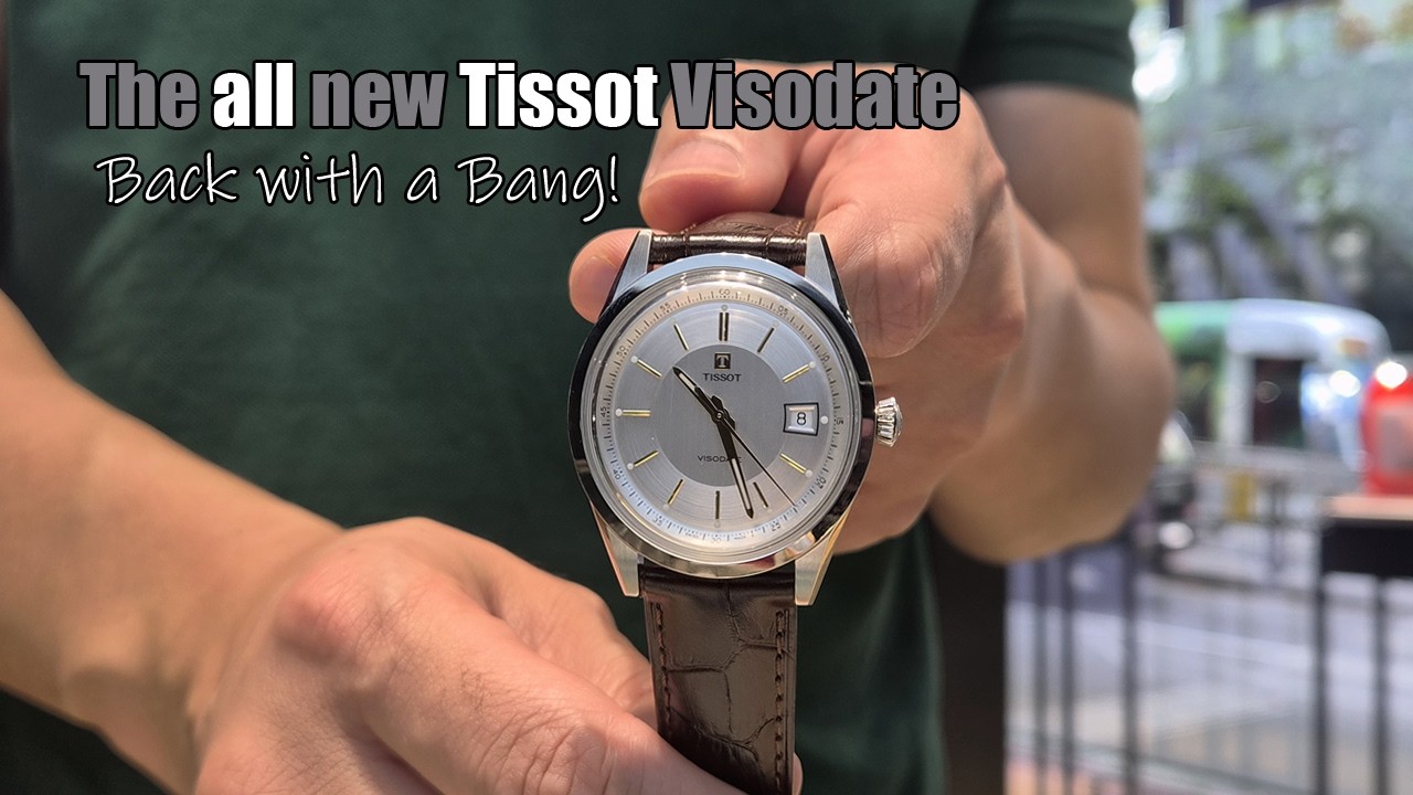 Hands on with the new Tissot Visodate - Back with a Bang! - YouTube