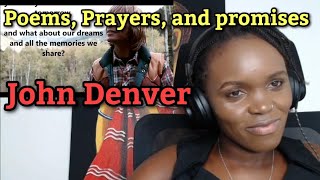 African Girl First Time Reaction to John Denver - Poems, Prayers, and promises
