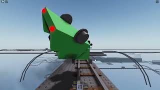 ROBLOX:Cart ride around nothing KILLED MY SELF ON THE RAILWAY!