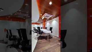 Toughened Glass &amp; Partition Work for ICICI Bank | Professional Interior.#video #interiordesign
