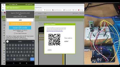 LM35 +BT (BLUETOOTH)+ MI APP INVENTOR