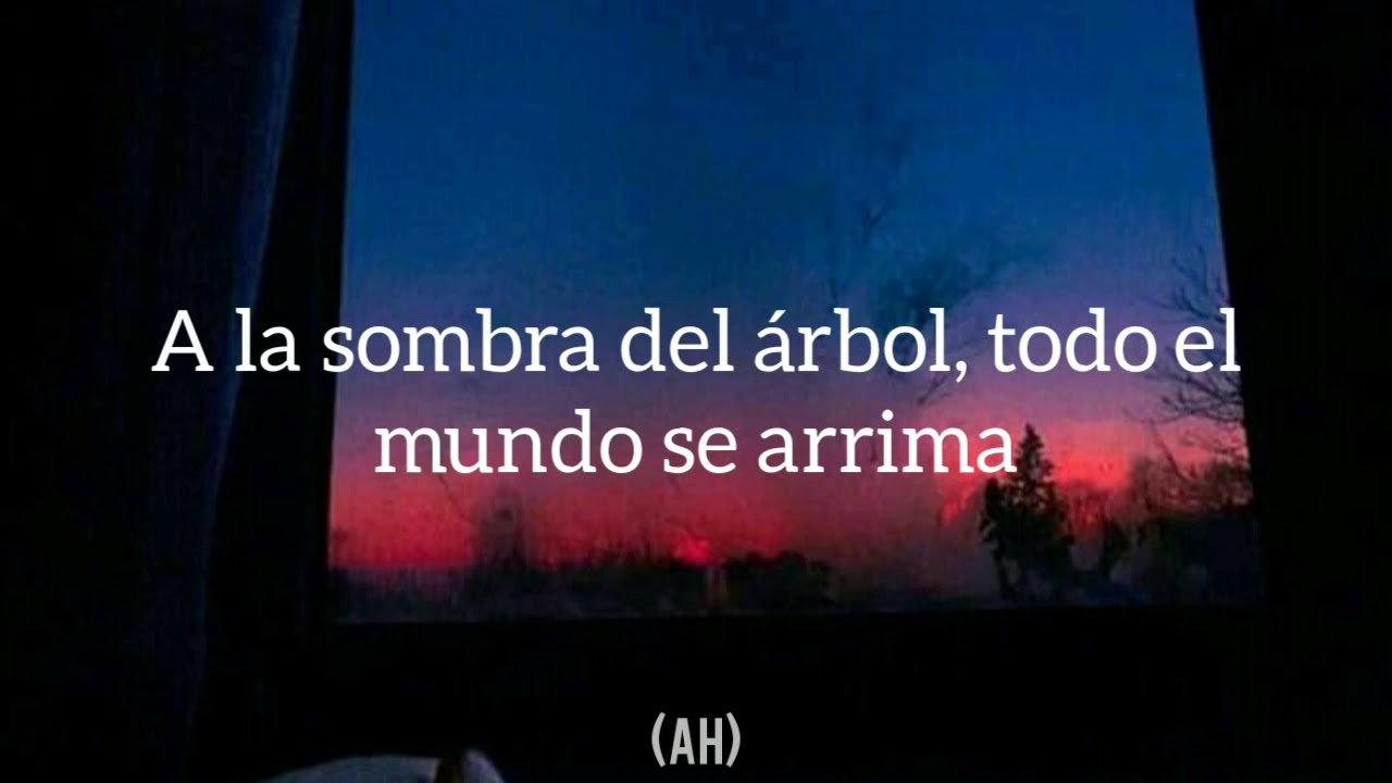 A la sombra del árbol Banda Carnaval (Letra) (Lyrics) YouTube