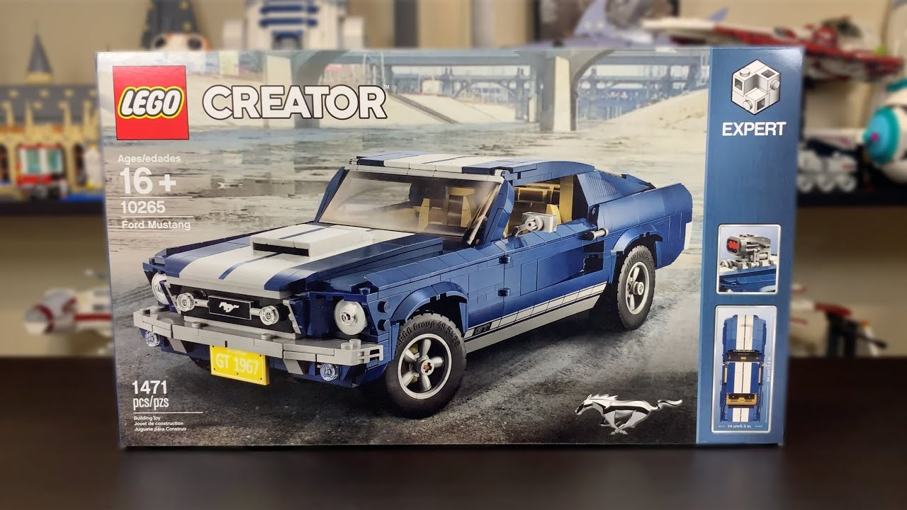 LEGO Creator Expert 10265 FORD MUSTANG Review! - YouTube