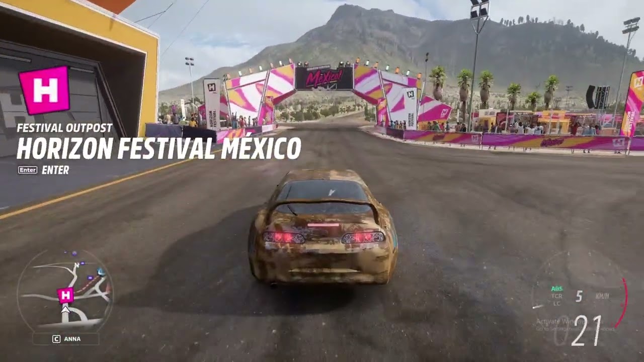 Rebuilding the Toyota supra rz - Forza horizon 5 - pxn v99