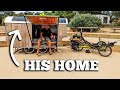 This belgian lives in a very tiny house on wheels