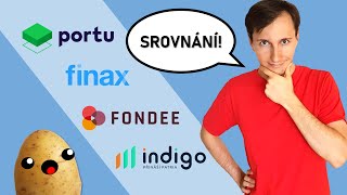 Srovnání roboporadců:  Portu, Finax, Fondee a Indigo